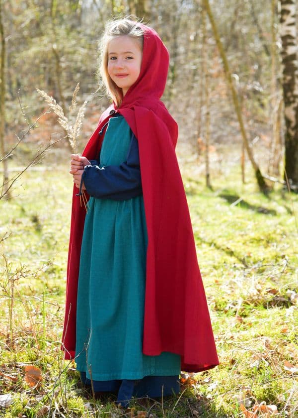 Child's Medieval Hooded Cloak,