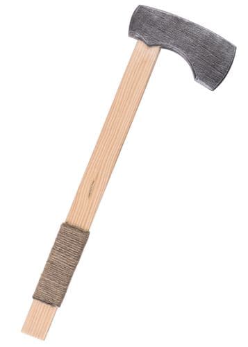 Child's Wooden Axe with Jute Wrapped Handle