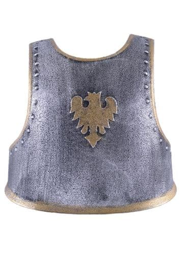 Children's Knights Breast Plate With Back Straps- Plastic