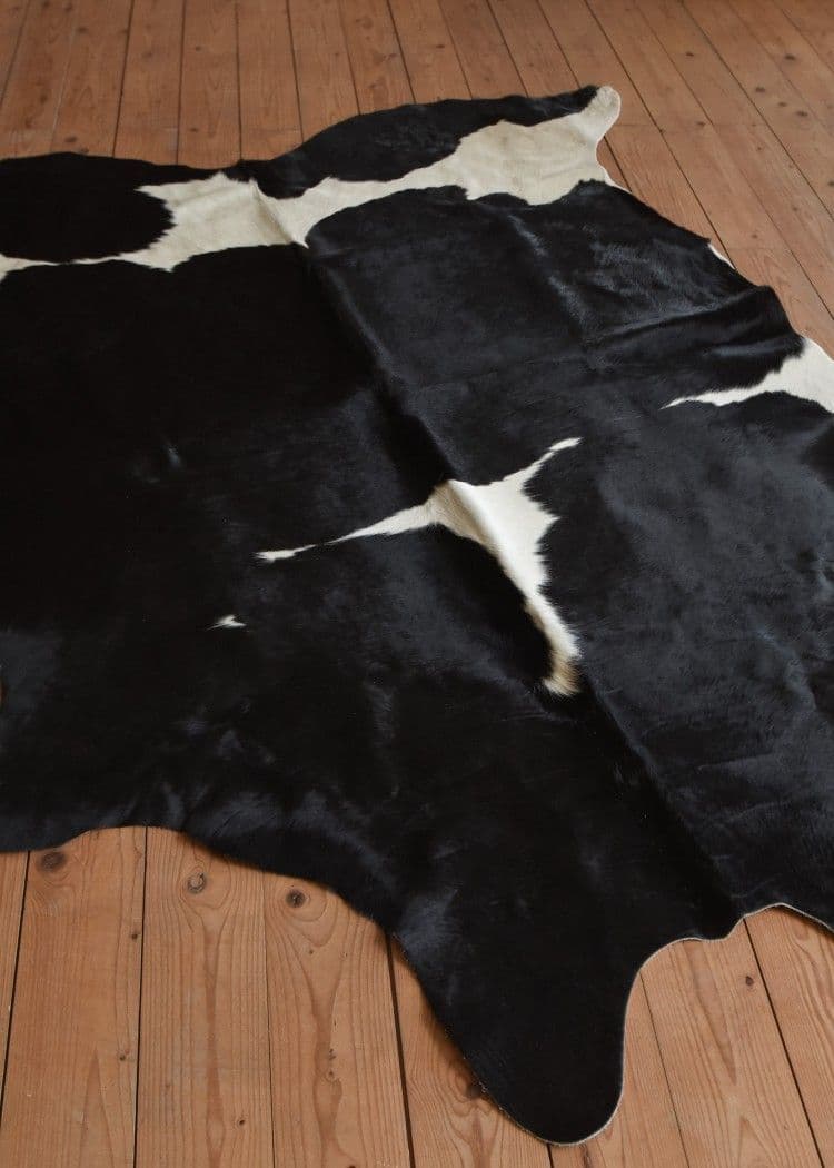 Cowhide Black and White