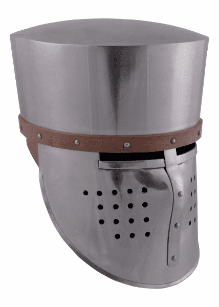 Crusader Pot Helm 2mm Mild Steel,