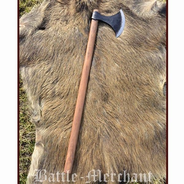 Danish Axe Round Wooden Shaft