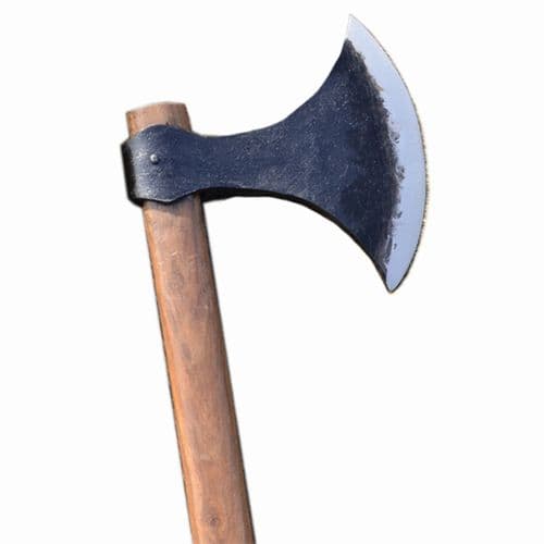 Danish Axe Round Wooden Shaft