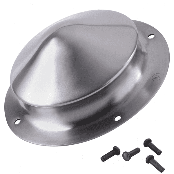 Early Medieval Boss with 4 Rivets, 1.6mm Steel, Diameter