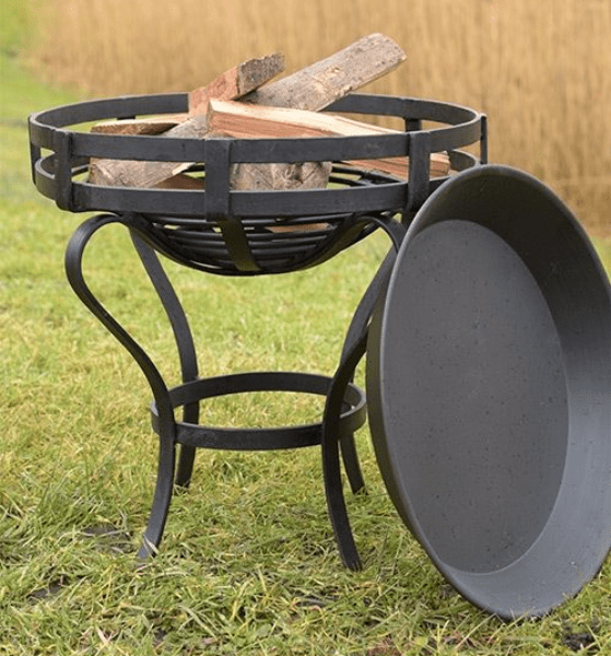 Fire Pit With Collecting Tray