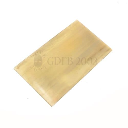 Flat Horn Sheet 12 x 7 cm