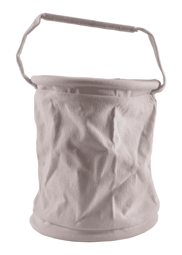 Folding Bucket, Canvas approx. 8.5 Litres
