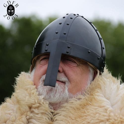 GDFB Forged Black Spangenhelm 3