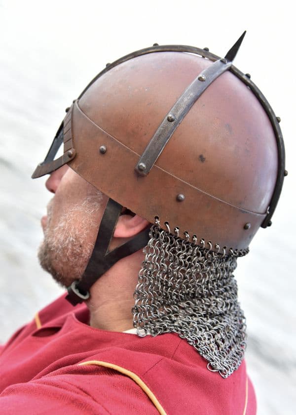 Gjermundbu Helmet with Riveted Aventail
