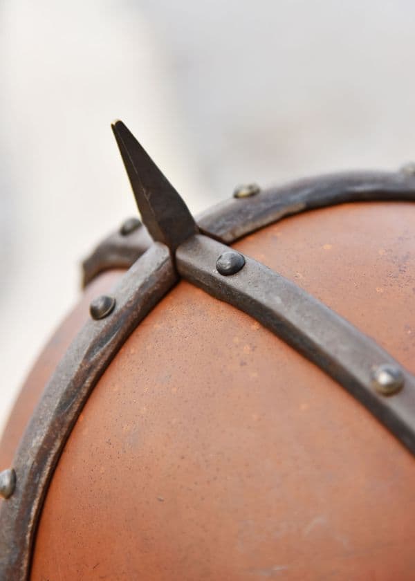 Gjermundbu Helmet with Riveted Aventail