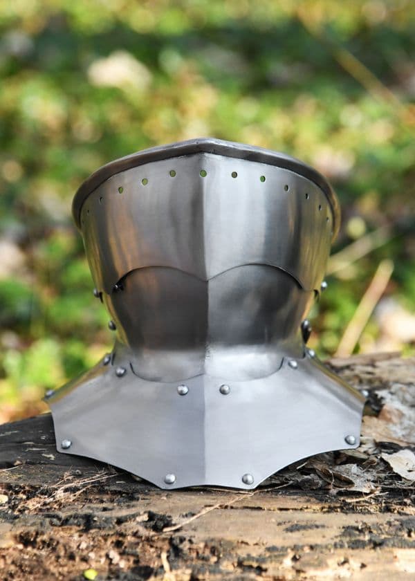 Gothic Bevor 1.2mm Steel