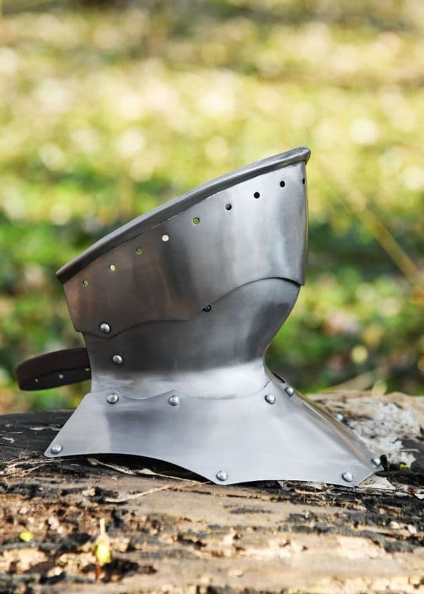 Gothic Bevor 1.2mm Steel