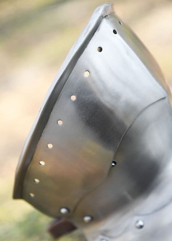 Gothic Bevor 1.2mm Steel