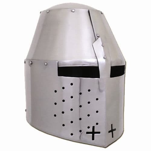 Great Helm (Pembridge Style) 1370 AD, 2mm Steel