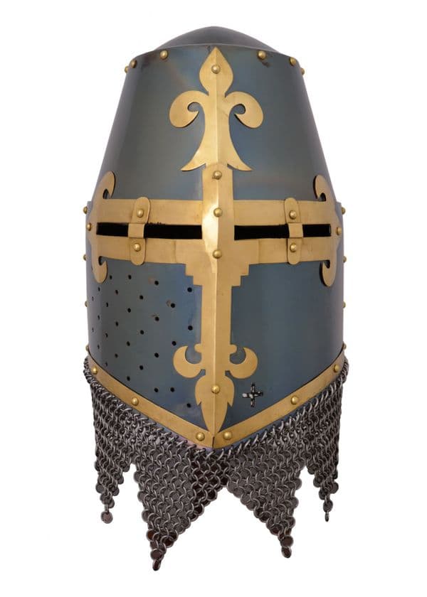Great Helmet of Rieter von Kornburg, Nuremberg, (1375), 1.6mm Steel