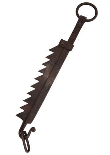 Hand Forged Adjustable Pot Hanger - Trammel Hook