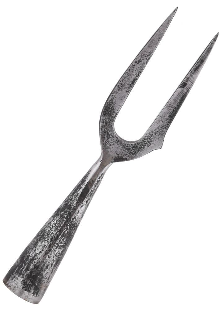 Hand-Forged Military Spearhead Fork