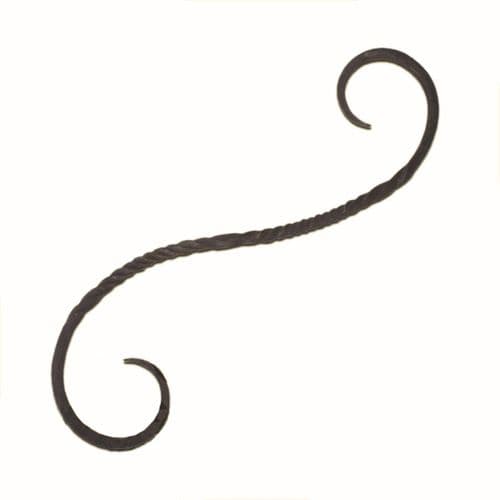Hand Forged S Hook, approx. 29cm