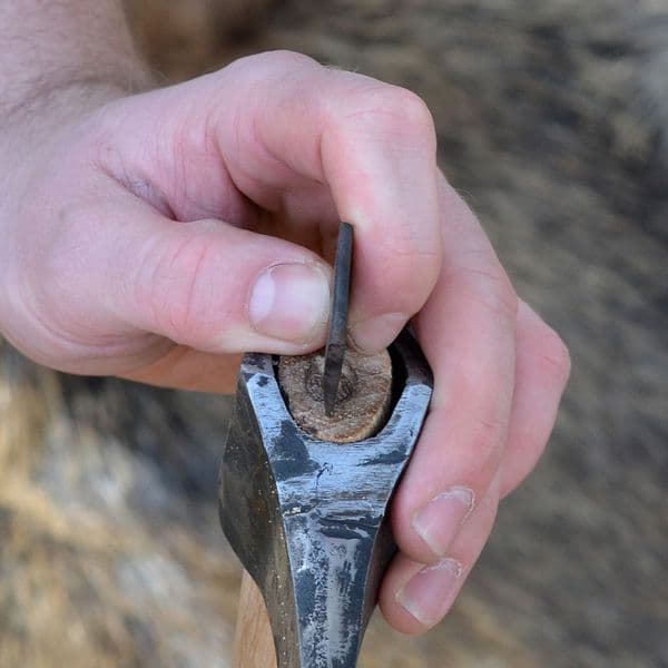 Hand Forged Steel Wedge,For Axe Handles