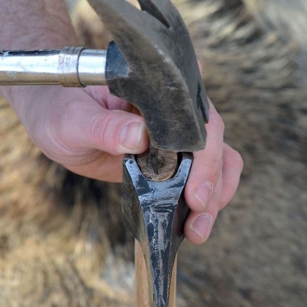 Hand Forged Steel Wedge,For Axe Handles