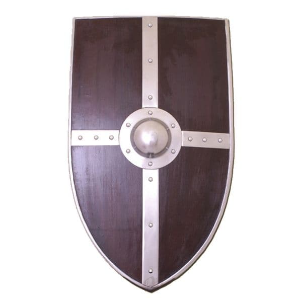 Heater Shield, Wood with Steel Fittings