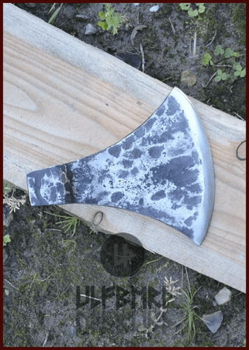 Heavy Medieval Axe Blade, Almost Sharp