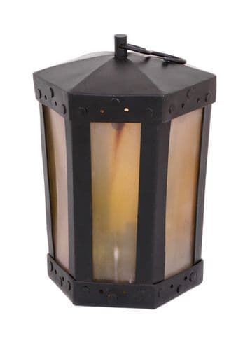 Hexagonal Lantern With Horn Windows