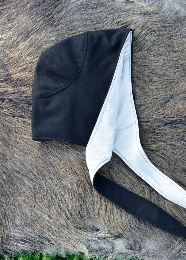 High Medieval Woollen Cap With Cotton Lining