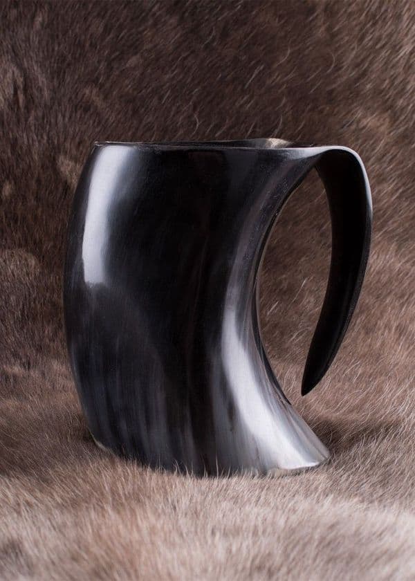 Horn Beer Mug Large