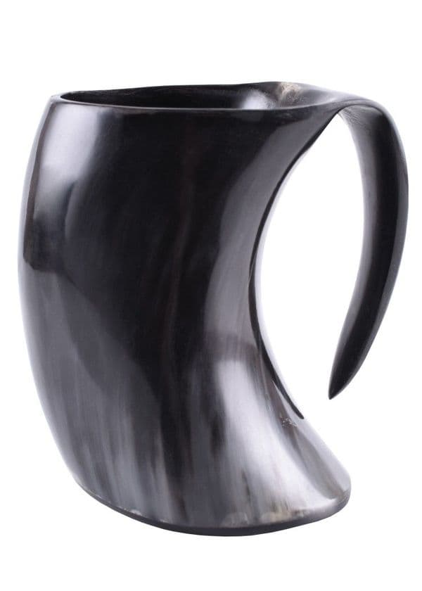 Horn Beer Mug Large