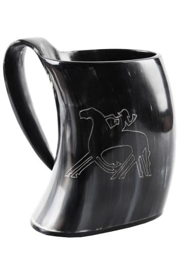 Horn Beer Mug/Tankard-Odin RidesSleipnir