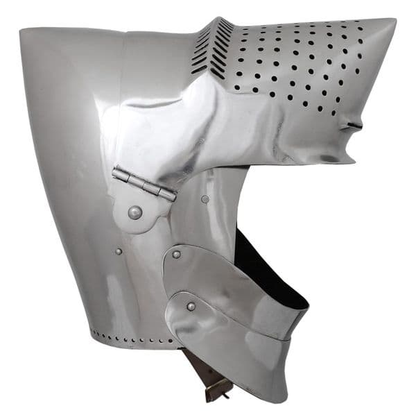 Houndskull Bascinet With Padded Liner