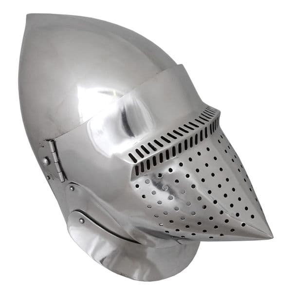 Houndskull Bascinet With Padded Liner