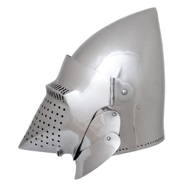 Houndskull Bascinet With Padded Liner