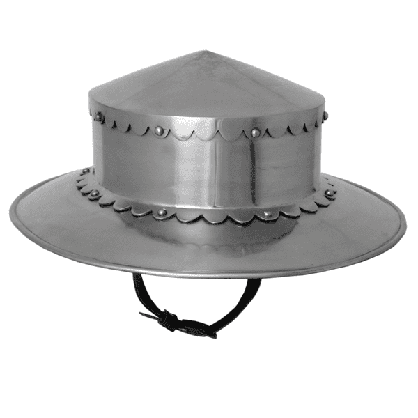 Kettle Hat Leather Inlay and Chin Strap