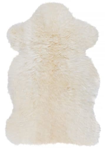 Lambskin, Off White, approx 90cm