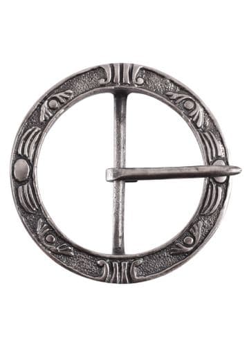 Large Medieval Belt Buckle, Round