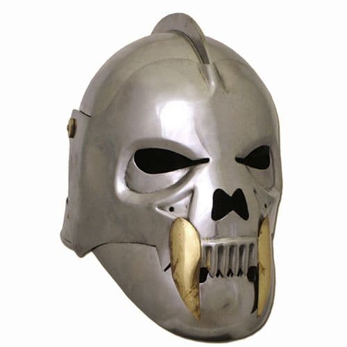 LARP The Skull Celeta, Orc Helmet 1.6mm Steel