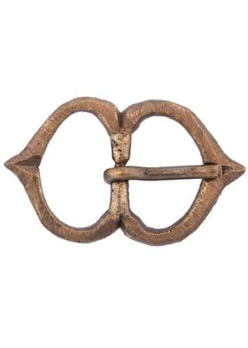 Late Medieval Cast Brass Buckle No 22