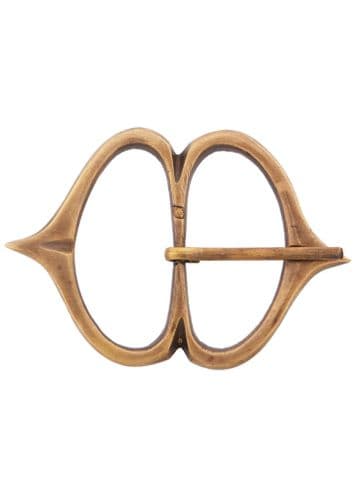 Late Medieval Cast Brass Buckle no 23