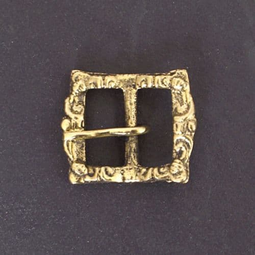 Late MedievalCast Brass Buckle no 26