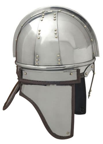Late Roman Cavalry Helmet (Burg Castle), Steel