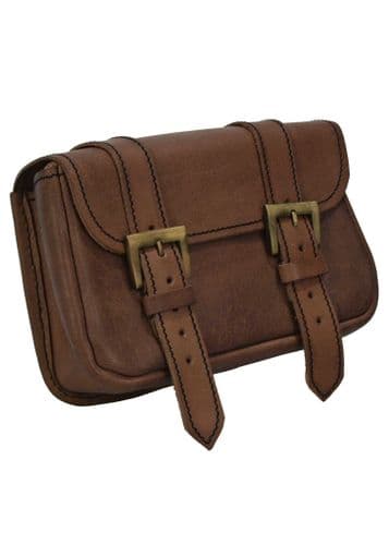 Leather Bag Warrior , Size Medium