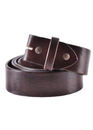 Leather Belt Strap Without Buckle