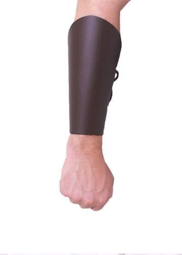 Leather Combat Wrist Guard - Black or Brown