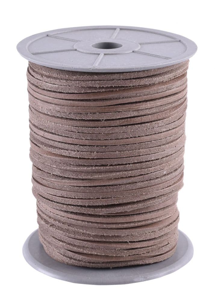 Leather String Square 2 8mm - 50m