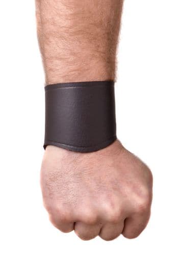 Leather Wrist Guard Short Black or Brown