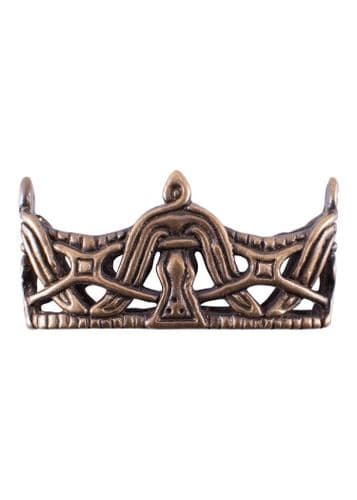 Locket for Viking Sword Scabbard, Antique Brass