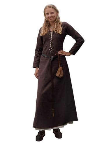 Long Sleeved Cotehardine (Medieval Dress)