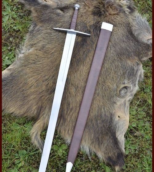 Long Sword With Scabbard SK-B, Practical Blunt